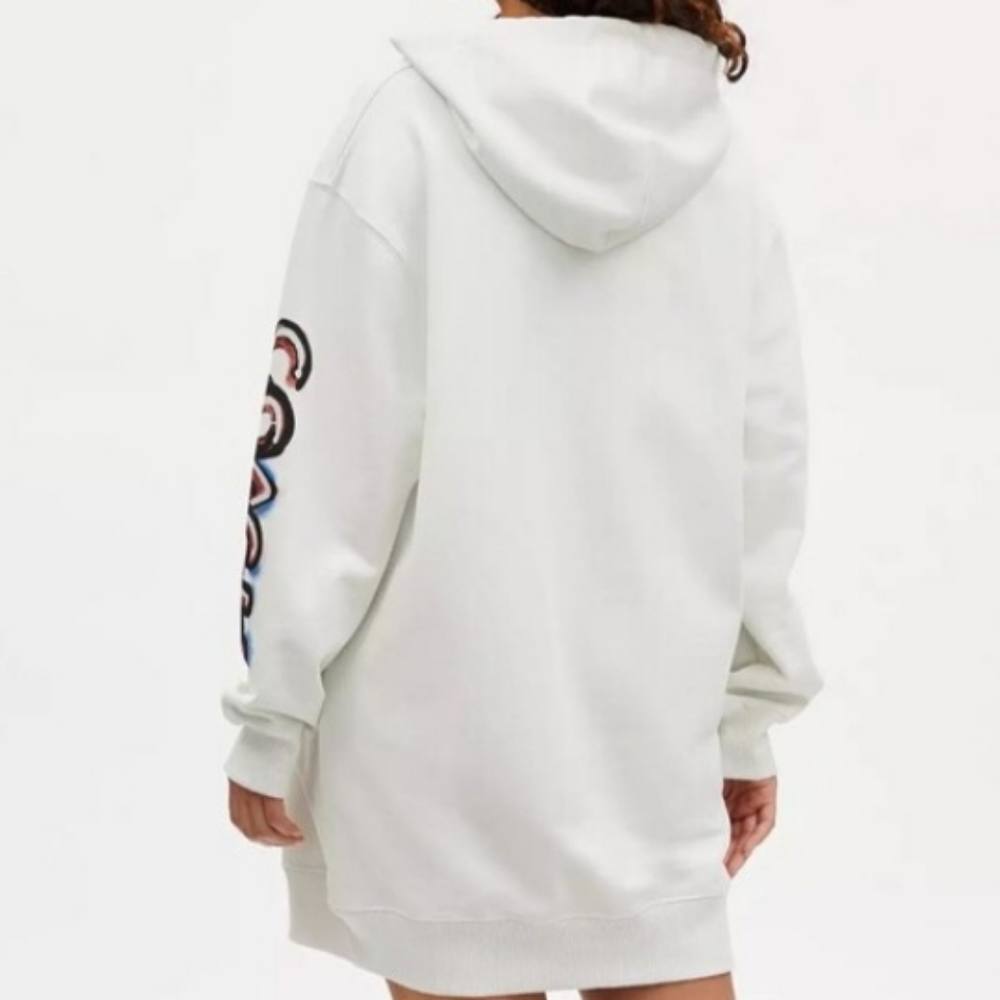 Coach Mint + Serf Hoodie Dress Sweatshirt Large